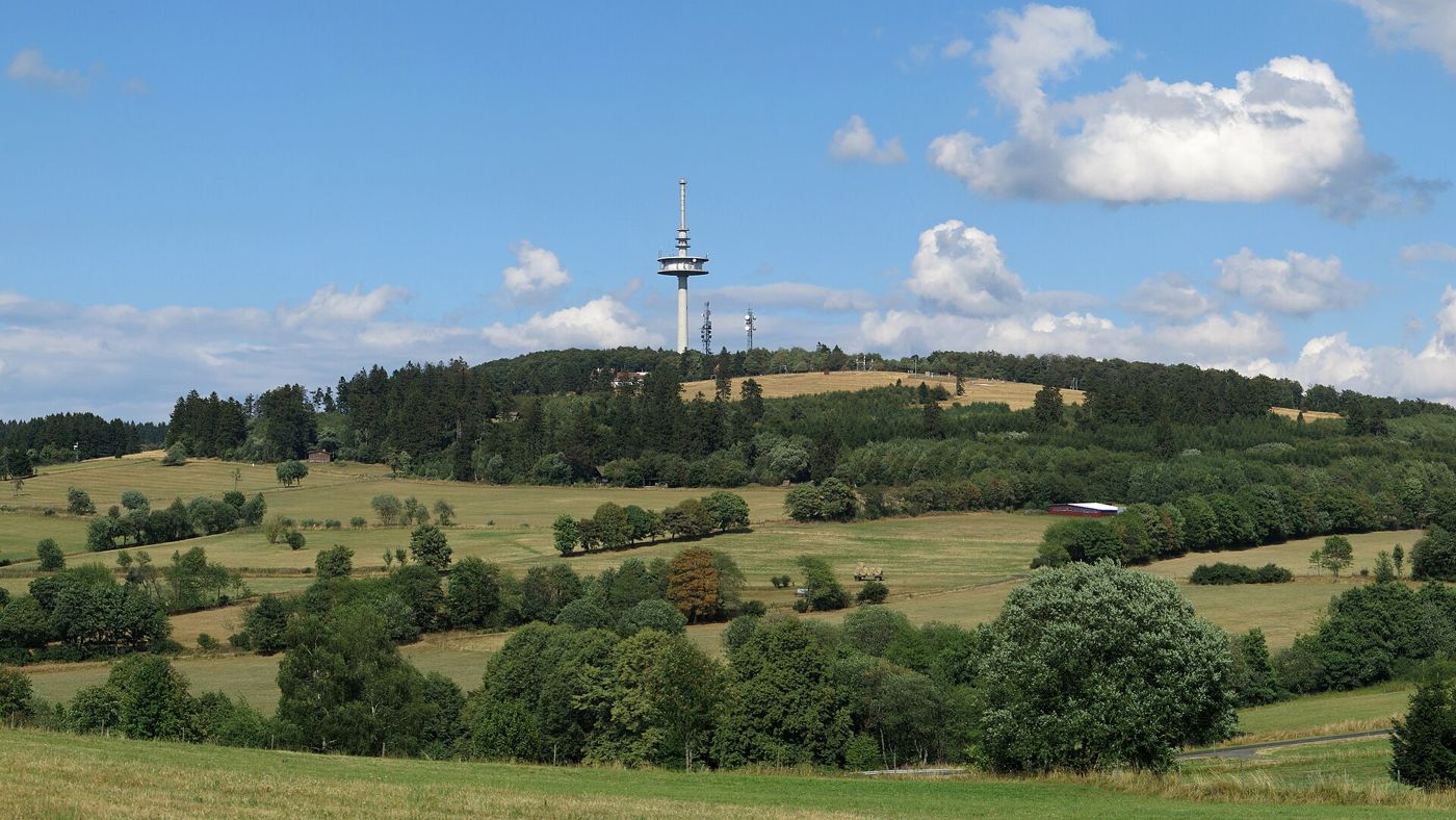 Landschaft am Hoherodskopf im Vogelsberg
